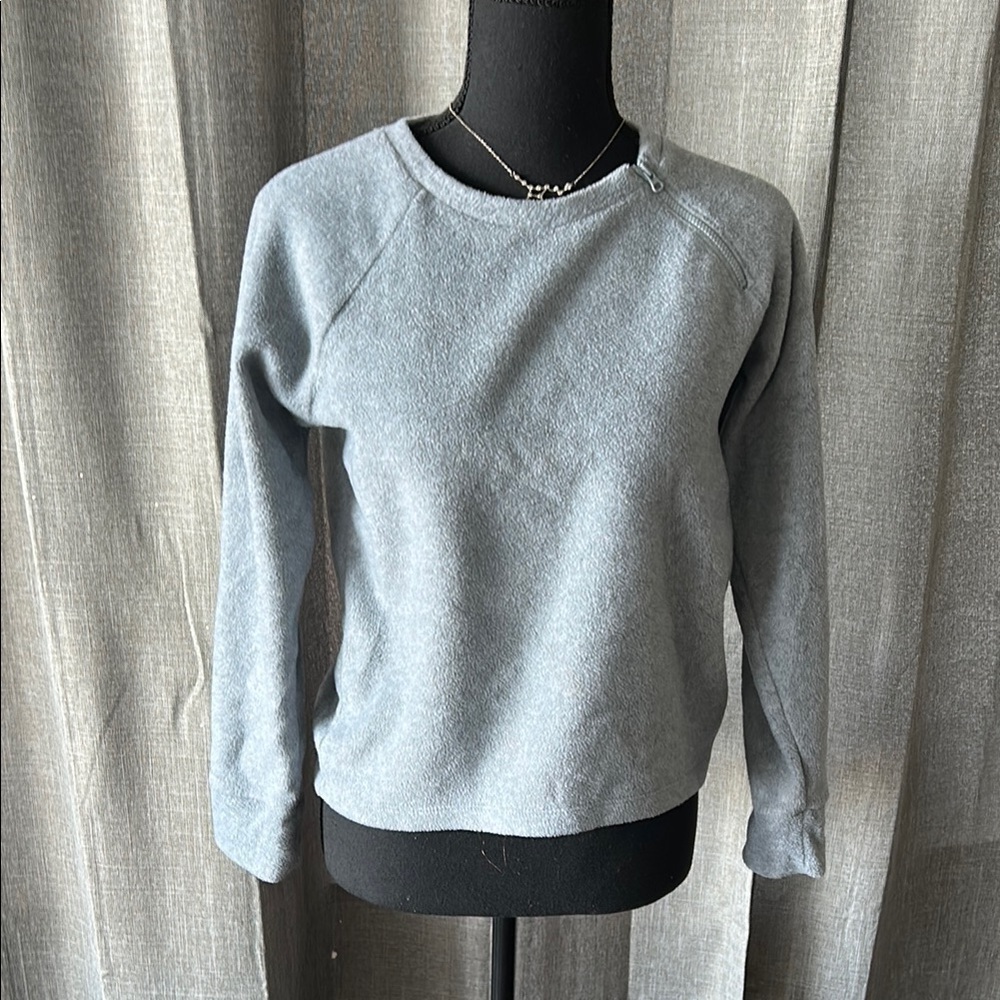 Old Navy Gray Crewneck Sweater Soft Cotton Blend